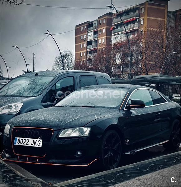 Usado Audi A5 190 CV (139 kW) 2008 Negro Coupe