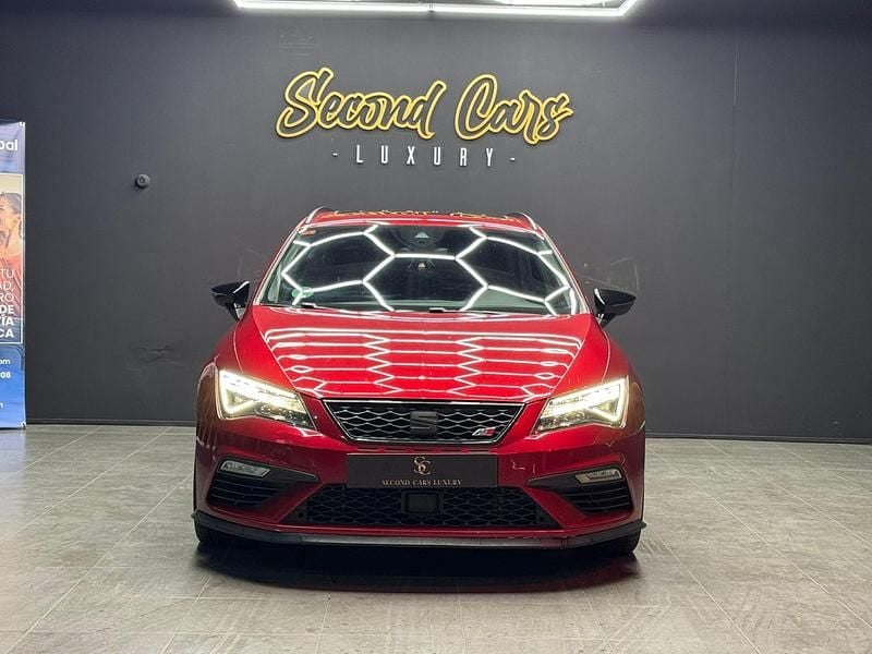 Brugt Seat Leon ST CUPRA 300 HK (220 kW) 2017 Rød Stationcar