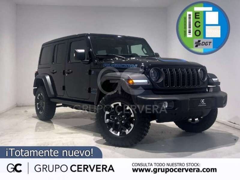 Negro Nuevo 2025 Jeep Wrangler Unlimited Rubicon SUV | 75.900 € - Imagen 1/4