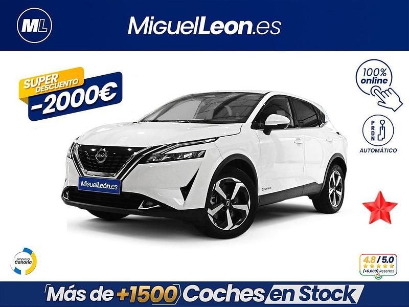 Blanco Usado 2023 Nissan Qashqai Acenta SUV | 28.985 € (Precio justo) - Imagen 1/3