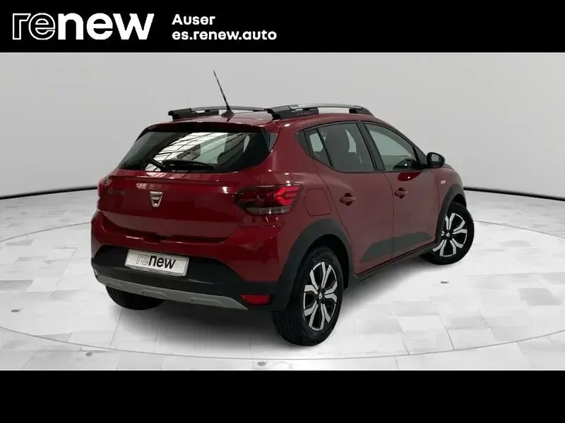 Usado Dacia Sandero Comfort 100 CV (73 kW) 2021 Rojo Berlina