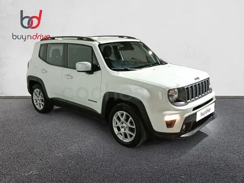 Usado Jeep Renegade Limited 130 CV (95 kW) 2022 Blanco SUV