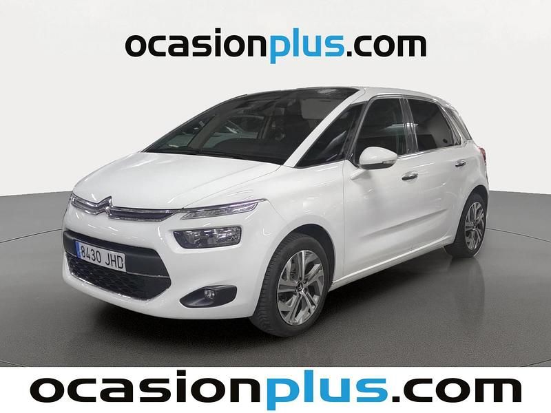 Blanco Usado 2015 Citroën C4 Picasso Intensive Monovolumen | 8590 € (Precio justo) - Imagen 1/4