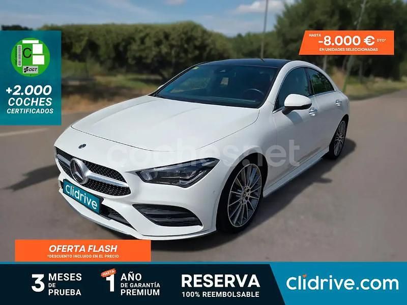 Blanco Usado 2020 Mercedes CLA180 Berlina | 26.390 € (Super precio) - Imagen 1/3