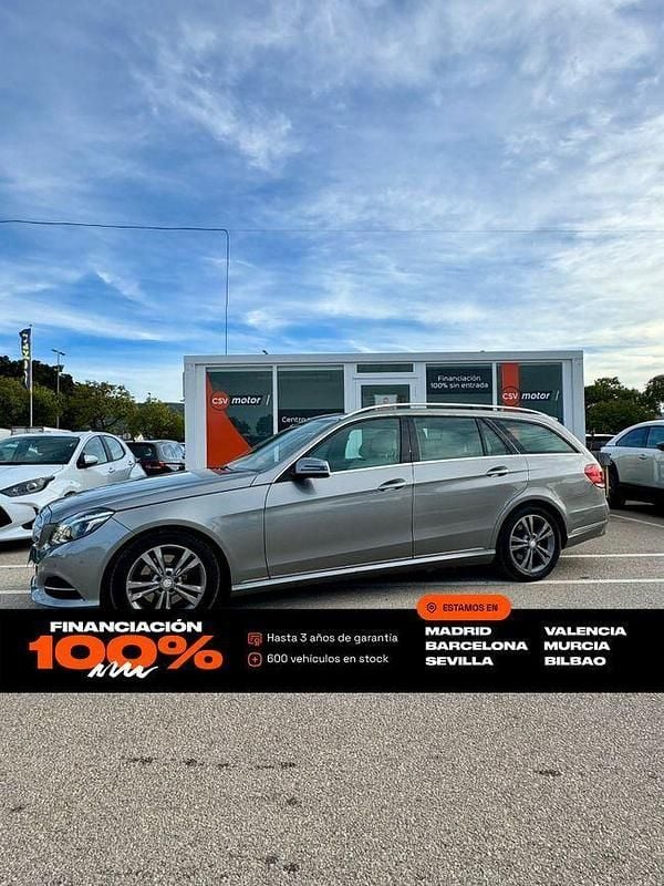 Usado Mercedes E300 231 CV (169 kW) 2018 Gris Familiar