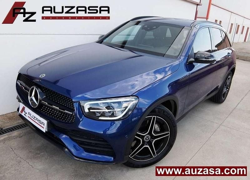 Azul Usado 2021 Mercedes GLC200 SUV | 34.800 € (Precio justo) - Imagen 1/4