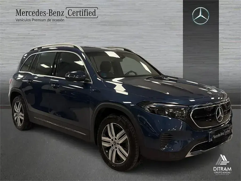 Usado Mercedes EQB350 214 kW (292 CV) 2022 Azul SUV