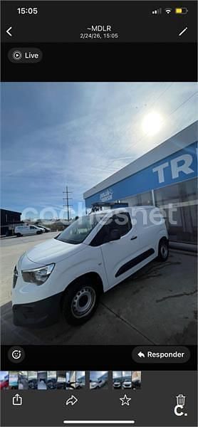 Usado Opel Combo 100 CV (73 kW) 2024 Blanco Monovolumen