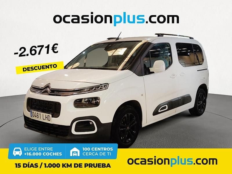 Blanco Usado 2020 Citroën Berlingo Monovolumen | 20.150 € (Buen precio) - Imagen 1/4