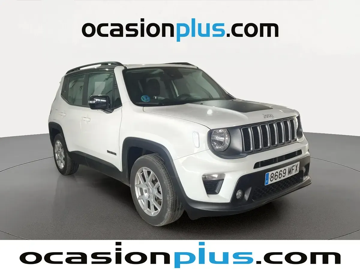 Usado Jeep Renegade Limited 130 CV (95 kW) 2023 Blanco SUV
