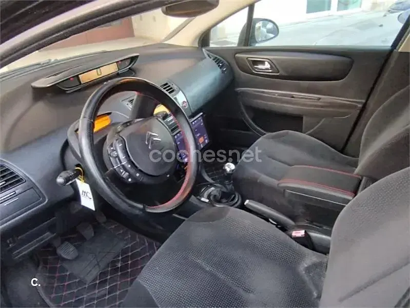 Usado Citroën C4 92 CV (67 kW) 2008 Negro Berlina