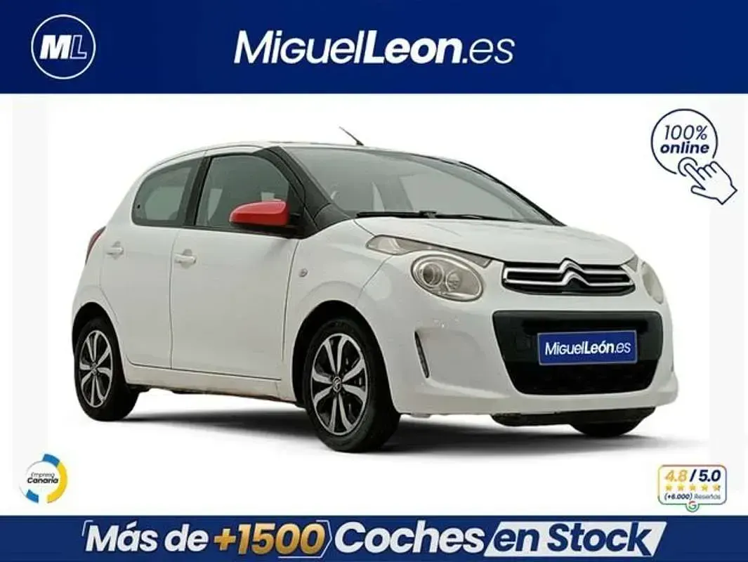 Usado Citroën C1 Feel 82 HP (60 kW) 2017 Branco Citadino