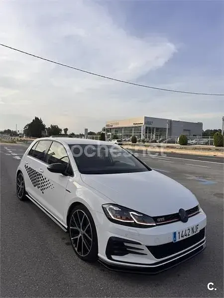 Usado VW Golf VII GTI 230 CV (169 kW) 2018 Blanco Berlina
