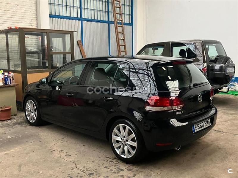 Usado VW Golf VII Sport 105 CV (77 kW) 2012 Negro Berlina