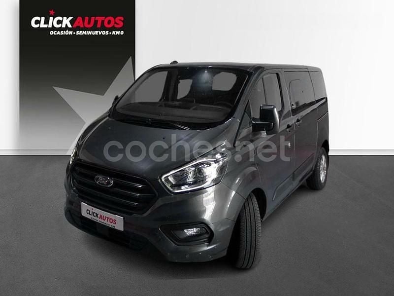 Gris / plata Usado 2023 Ford Transit Custom Nugget Monovolumen | 34.900 € (Precio justo) - Imagen 1/4