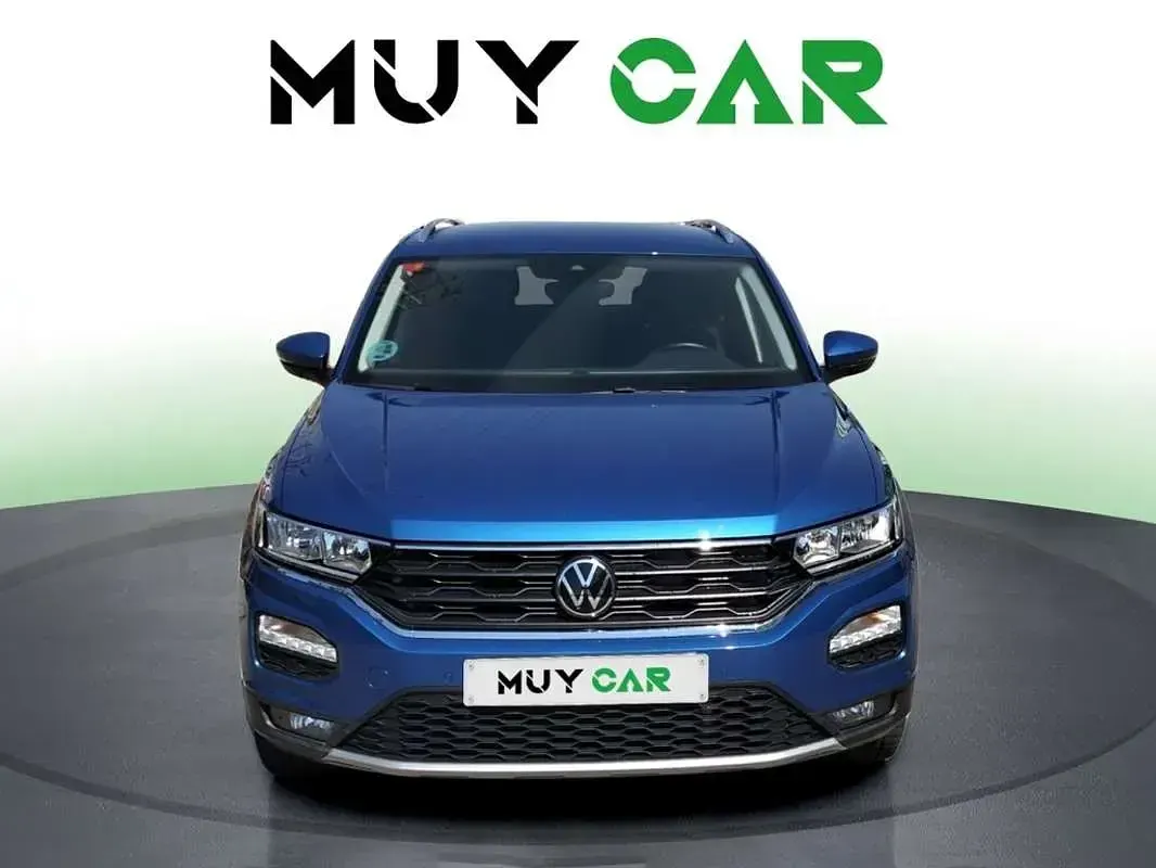 Usado VW T-Roc Advance 150 CV (110 kW) 2021 Azul SUV