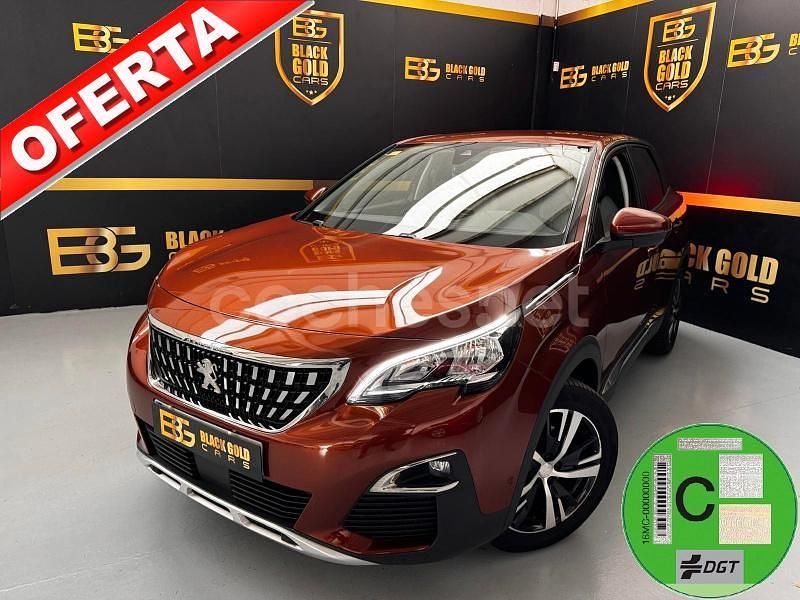 Marrón Usado 2018 Peugeot 3008 Allure SUV | 12.490 € (Precio justo) - Imagen 1/4