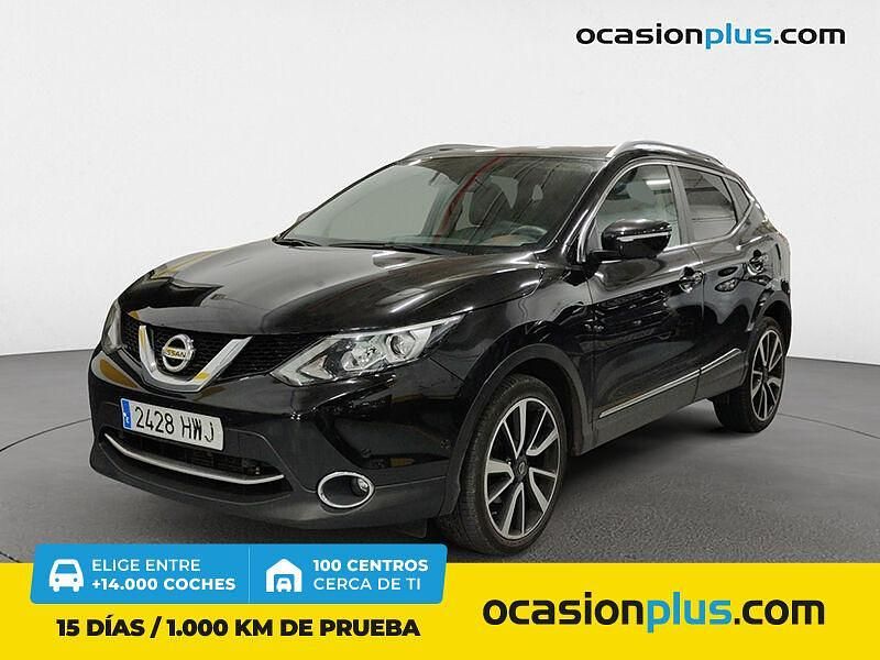 Negro Usado 2014 Nissan Qashqai Tekna SUV | 13.750 € (Precio justo) - Imagen 1/4