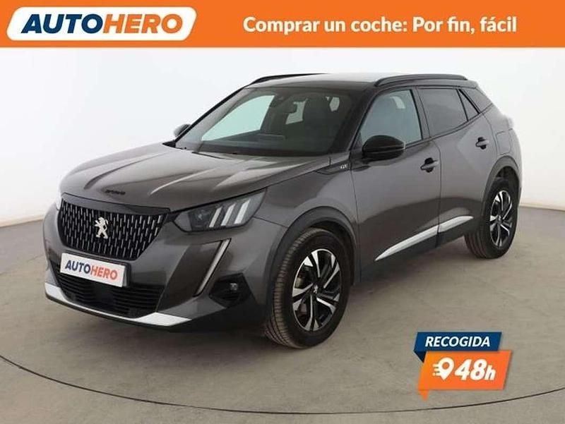 Usado Peugeot 2008 GT 131 CV (96 kW) 2021 Gris SUV