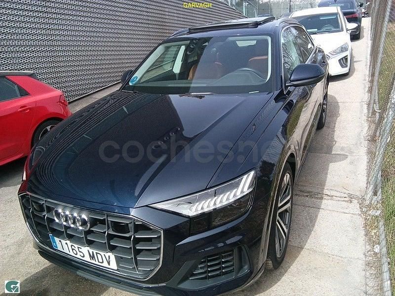 Usado Audi Q8 S-line plus 381 CV (280 kW) 2023 Azul SUV