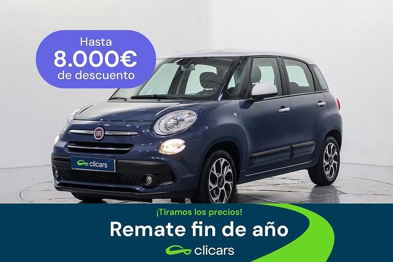 Gris / plata Usado 2018 Fiat 500L Pop Star Monovolumen | 10.990 € (Precio justo) - Imagen 1/4