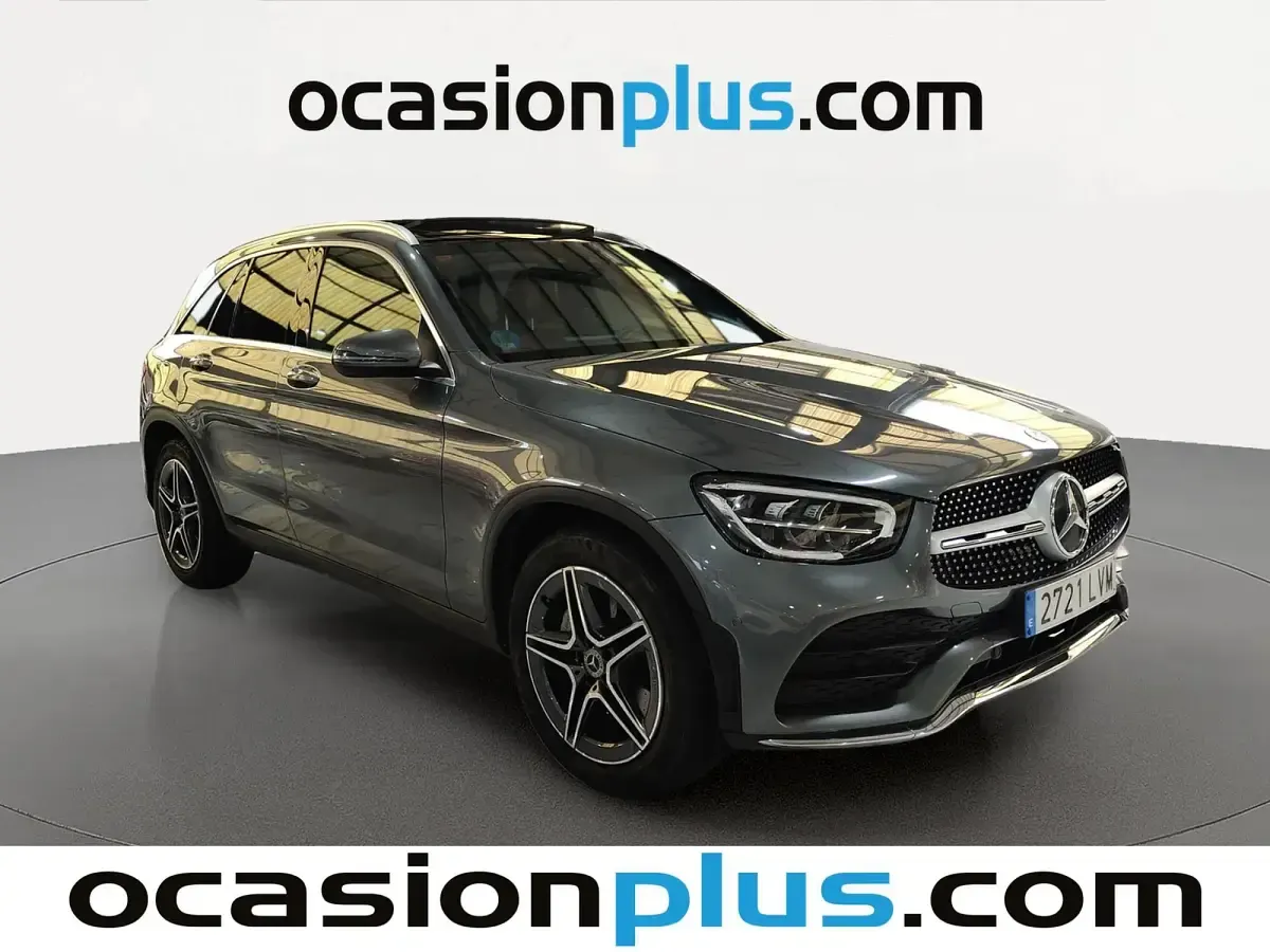 Usado Mercedes GLC200 AMG 197 CV (144 kW) 2021 Gris SUV