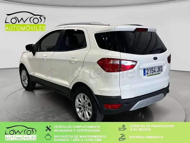 Usado Ford Ecosport Titanium 125 CV (91 kW) 2015 Blanco SUV