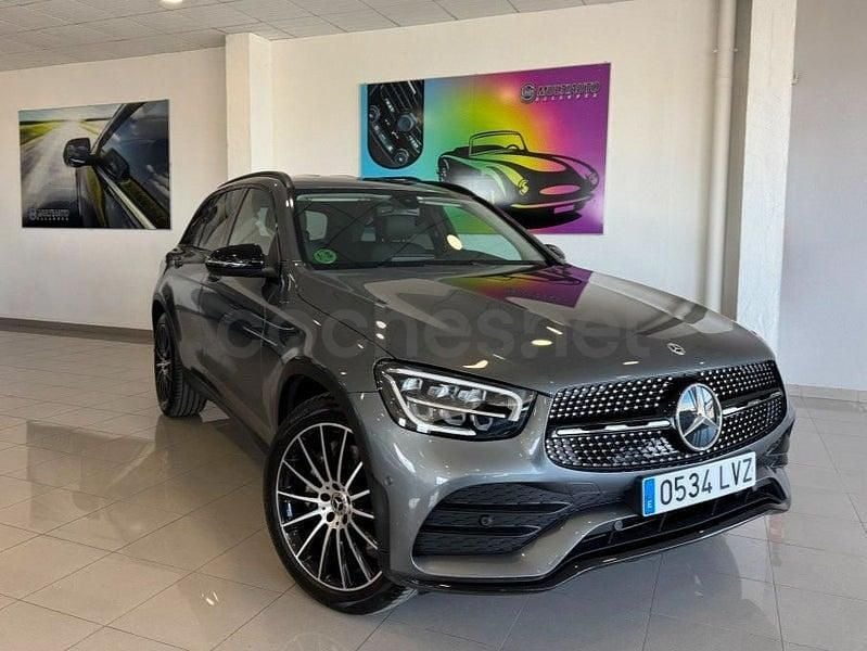 Usado Mercedes GLC220 194 CV (142 kW) 2022 Gris / plata SUV