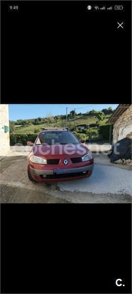 Granate Usado 2003 Renault Mégane GrandTour Privilege Familiar | 2400 € (Precio justo) - Imagen 1/4