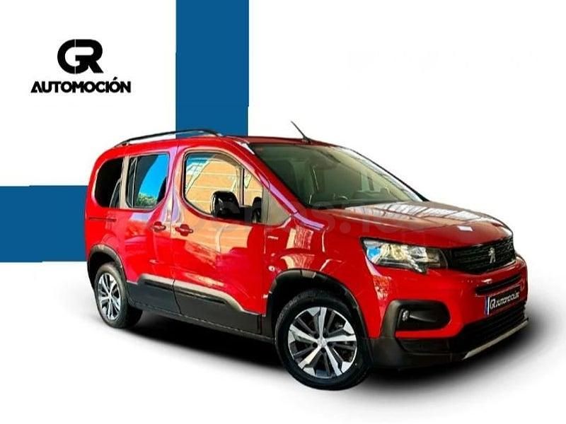 Usado Peugeot Rifter GT-line 130 CV (95 kW) 2019 Rojo Monovolumen