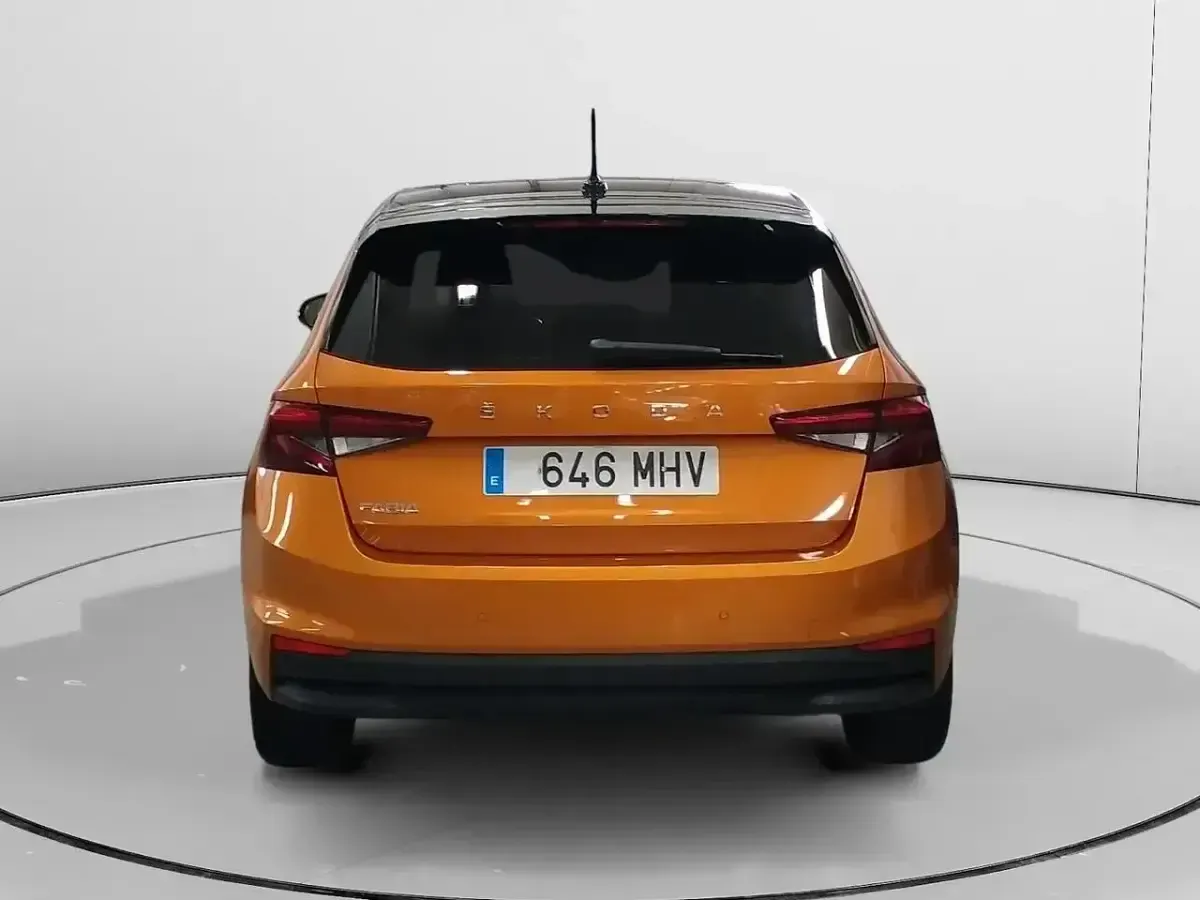 Brugt Skoda Fabia Style 110 HK (80 kW) 2023 Orange Hatchback