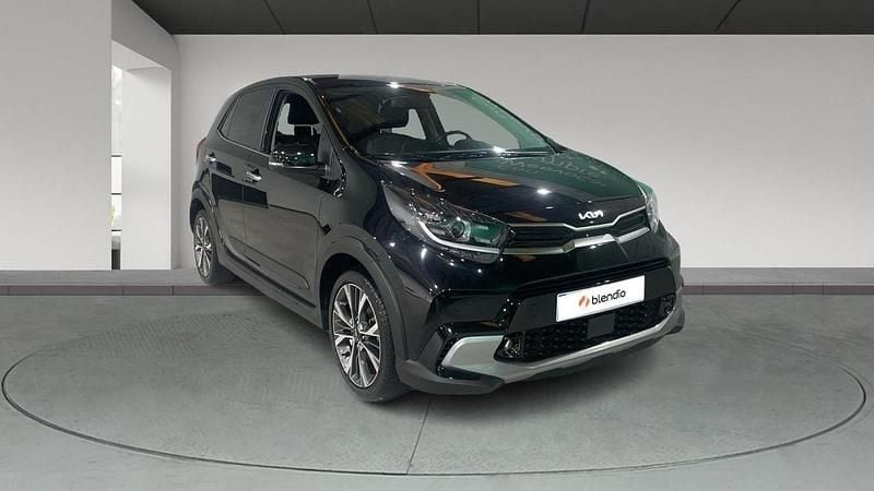 Usado Kia Picanto X-Line 100 CV (73 kW) 2023 Negro Utilitario