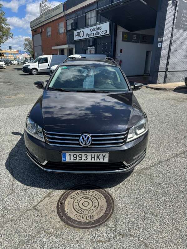 Negro Usado 2012 VW Passat Familiar | 7999 € (Buen precio) - Imagen 1/4