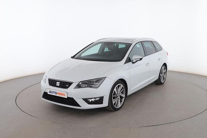 Blanco Usado 2015 Seat Leon FR Familiar | 14.499 € (Buen precio) - Imagen 1/3