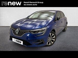 Azul Usado 2023 Renault Mégane IV Techno Berlina | 22.490 € (Un poco caro) - Imagen 1/4