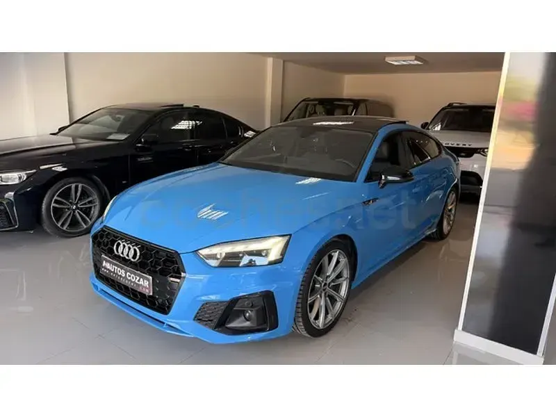 Usado Audi A5 Sportback 204 CV (150 kW) 2020 Azul Utilitario