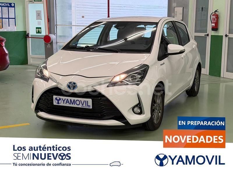Blanco Usado 2019 Toyota Yaris Hybrid Active Berlina | 16.450 € (Precio justo) - Imagen 1/4