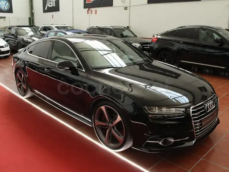 Usado Audi A7 Sportback Premium 326 CV (239 kW) 2015 Negro Utilitario