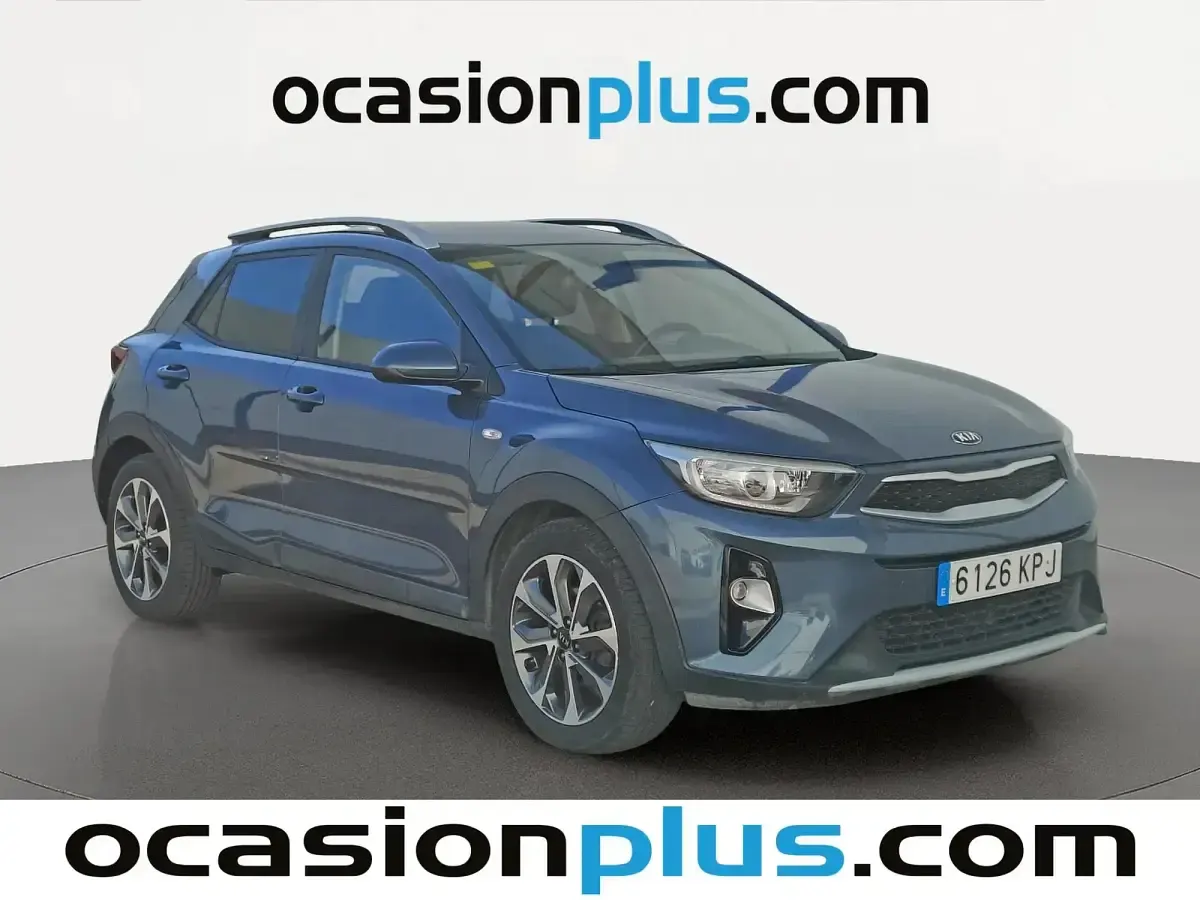 Usado Kia Stonic 110 CV (80 kW) 2018 Azul SUV