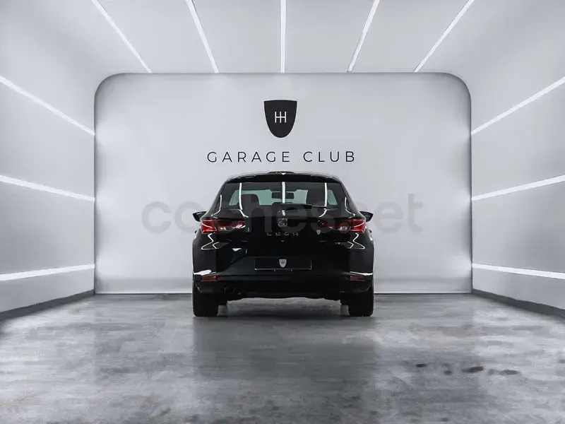 Usado Seat Leon FR 150 CV (110 kW) 2015 Negro Berlina