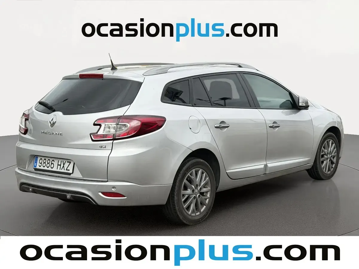 Usado Renault Mégane III GT 110 CV (80 kW) 2014 Gris Familiar