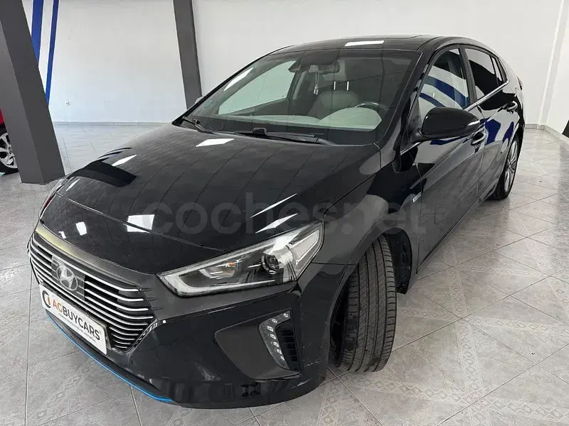 Usado Hyundai Ioniq Style 141 CV (103 kW) 2018 Negro Utilitario