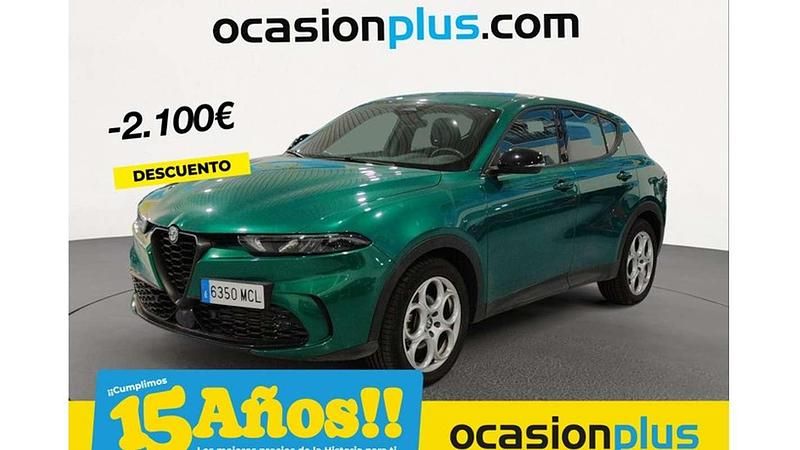 Verde Usado 2022 Alfa Romeo Tonale Sprint SUV | 21.000 € (Precio justo) - Imagen 1/4