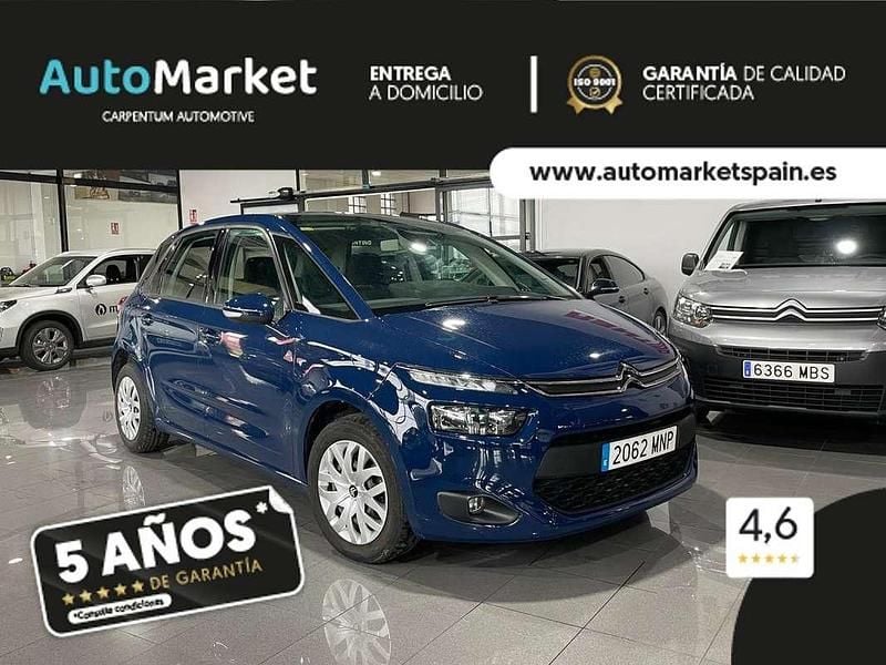 Azul Usado 2018 Citroën Grand C4 Picasso Feel Monovolumen | 7900 € (Super precio) - Imagen 1/4