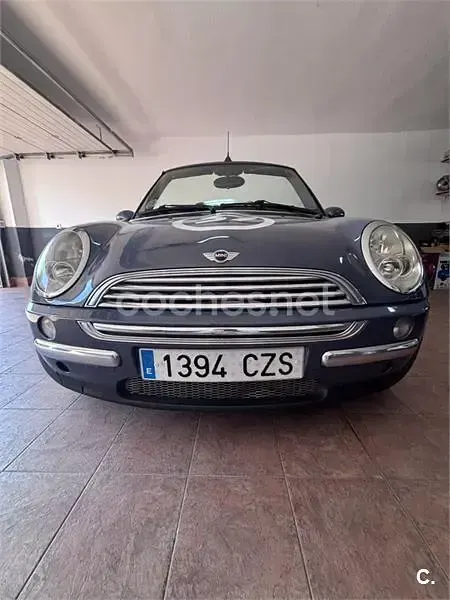 Usado Mini Cooper Cabriolet 116 CV (85 kW) 2004 Azul Descapotable