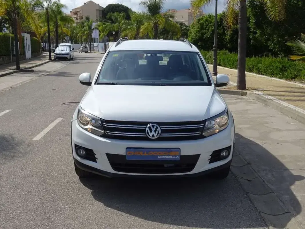 Usado VW Tiguan 110 CV (80 kW) 2014 Blanco SUV