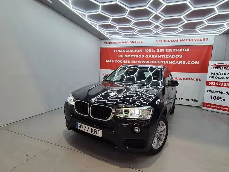 Usado BMW X3 190 CV (139 kW) 2017 Negro SUV