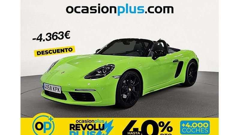 Usado Porsche Boxster 299 CV (219 kW) 2018 Verde Descapotable