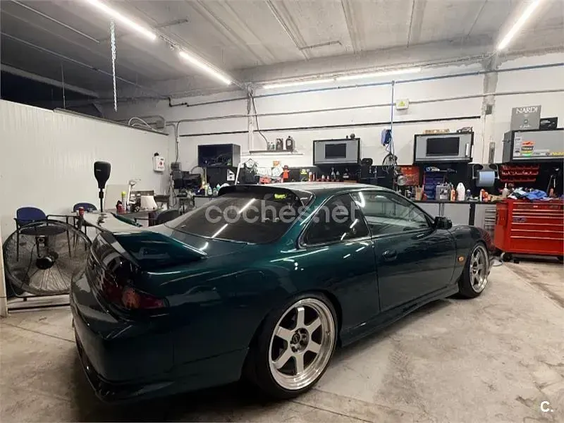 Usado Nissan 200 SX 200 CV (147 kW) 1998 Verde Coupe