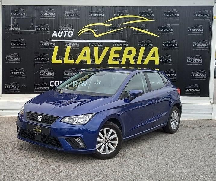 Usado Seat Ibiza Style 95 CV (69 kW) 2020 Azul Utilitario